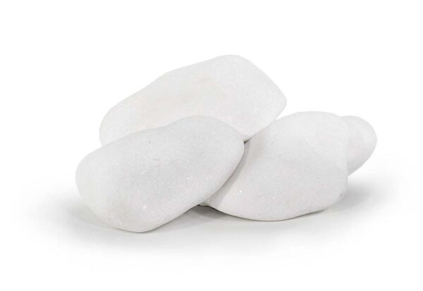 Pebbles White Thasos Piatra Decorativa