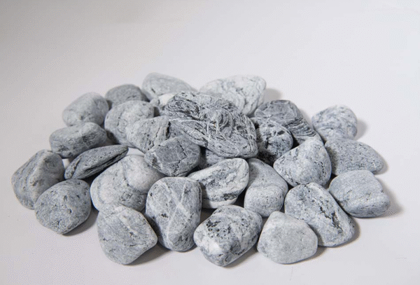 Pebbles Silver Piatra Decorativa