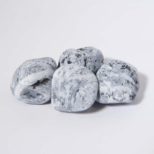 Pebbles Silver Piatra Decorativa