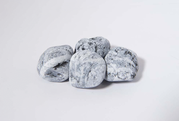 Pebbles Silver Piatra Decorativa